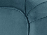 Hetty 2 Seat Sofa In Blue Lush Velvet