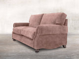 Hetty 2 Seat Sofa In Dusky Pink Vintage Velvet