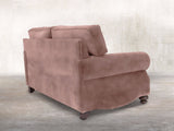 Hetty 2 Seat Sofa In Dusky Pink Vintage Velvet