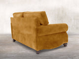 Hetty 2 Seat Sofa In Gold Vintage Velvet