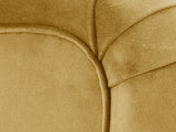 Hetty 2 Seat Sofa In Golden Lush Velvet