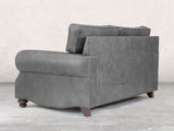 Hetty 2 Seat Sofa In Grey Vintage Leather