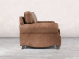 Hetty 2 Seat Sofa In Hickory Vintage Leather