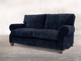 Hetty 2 Seat Sofa In Indigo Vintage Velvet
