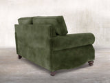 Hetty 2 Seat Sofa In Jade Vintage Velvet