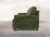 Hetty 2 Seat Sofa In Jade Vintage Velvet