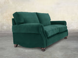 Hetty 2 Seat Sofa In Kingfisher Lush Velvet