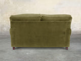 Hetty 2 Seat Sofa In Moss Lush Velvet