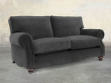 Hetty 2 Seat Sofa In Nickel Lush Velvet