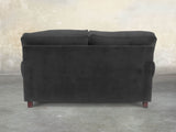 Hetty 2 Seat Sofa In Nickel Lush Velvet