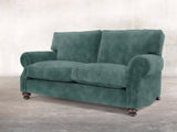 Hetty 2 Seat Sofa In Ocean Storm Vintage Velvet