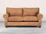 Hetty 2 Seat Sofa In Pecan Vintage Leather