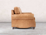 Hetty 2 Seat Sofa In Pecan Vintage Leather