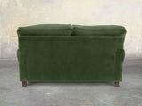 Hetty 2 Seat Sofa In Pine Lush Velvet