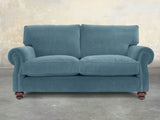Hetty 2 Seat Sofa In Sky Lush Velvet
