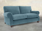 Hetty 2 Seat Sofa In Sky Lush Velvet