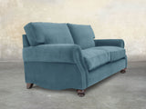 Hetty 2 Seat Sofa In Sky Lush Velvet