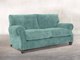 Hetty 2 Seat Sofa In Summer Mist Vintage Velvet