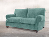 Hetty 2 Seat Sofa In Summer Mist Vintage Velvet