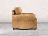 Hetty 2 Seat Sofa In Tan Vintage Leather