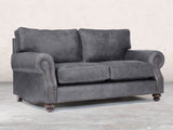Hetty 2 Seat Sofa In Thunder Vintage Leather