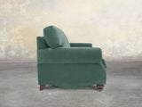 Hetty 3 Seat Sofa In Aqua Lush Velvet
