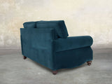 Hetty 3 Seat Sofa In Blue Lush Velvet