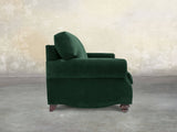 Hetty 3 Seat Sofa In Dark Green Lush Velvet