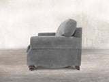 Hetty 3 Seat Sofa In Dove Vintage Velvet
