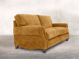 Hetty 3 Seat Sofa In Gold Vintage Velvet