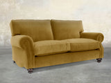 Hetty 3 Seat Sofa In Golden Lush Velvet