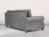 Hetty 3 Seat Sofa In Grey Vintage Leather