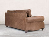 Hetty 3 Seat Sofa In Hickory Vintage Leather