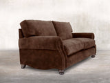 Hetty 3 Seat Sofa In Hickory Vintage Velvet