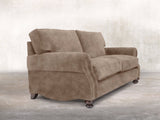 Hetty 3 Seat Sofa In Mocha Vintage Velvet