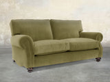 Hetty 3 Seat Sofa In Moss Lush Velvet