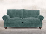 Hetty 3 Seat Sofa In Ocean Storm Vintage Velvet