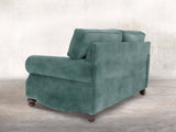 Hetty 3 Seat Sofa In Ocean Storm Vintage Velvet