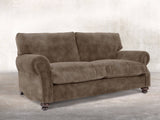 Hetty 3 Seat Sofa In Otter Vintage Velvet