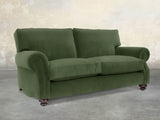 Hetty 3 Seat Sofa In Pine Lush Velvet
