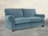 Hetty 3 Seat Sofa In Sky Lush Velvet