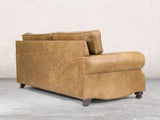 Hetty 3 Seat Sofa In Tan Vintage Leather