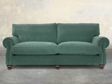 Hetty 4 Seat Sofa In Aqua Lush Velvet