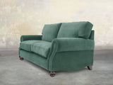 Hetty 4 Seat Sofa In Aqua Lush Velvet