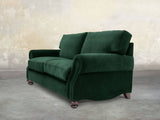 Hetty 4 Seat Sofa In Dark Green Lush Velvet