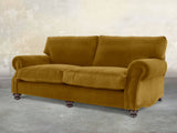 Hetty 4 Seat Sofa In Golden Lush Velvet