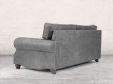 Hetty 4 Seat Sofa In Grey Vintage Leather