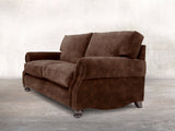 Hetty 4 Seat Sofa In Hickory Vintage Velvet