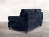 Hetty 4 Seat Sofa In Indigo Vintage Velvet