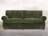 Hetty 4 Seat Sofa In Jade Vintage Velvet